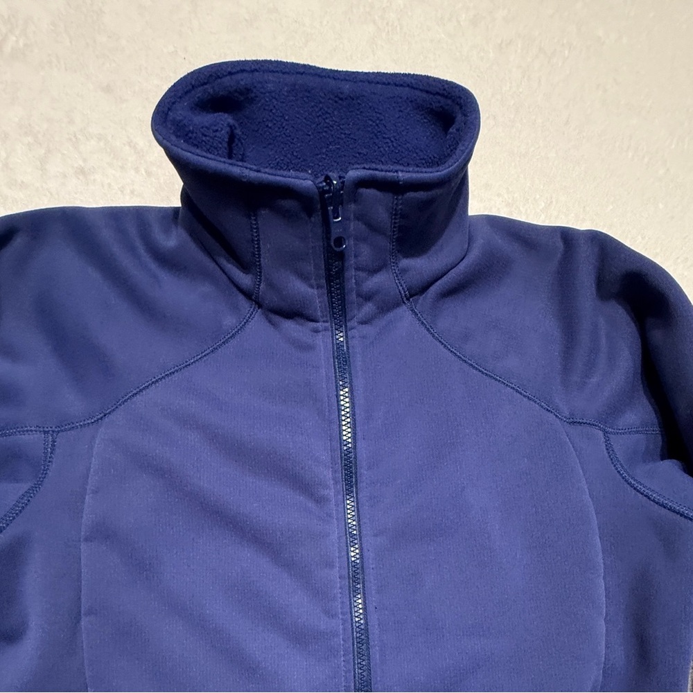 Columbia Women’s Full-Zip Jacket Blue Lightweight High Neck Contoured Fit Size M - Picture 3 of 16